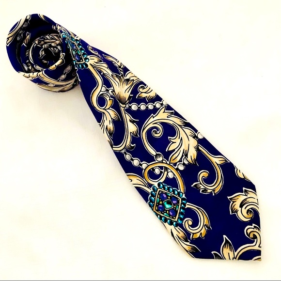 Silk Necktie / Unisex~Absolutely Stunner / Host Pick - Picture 5 of 12